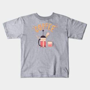 Morning coffee Kids T-Shirt